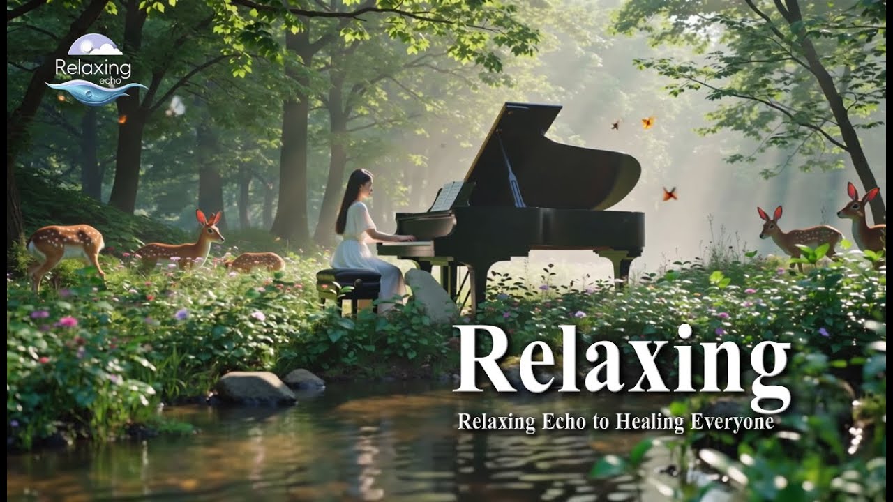 Peaceful Piano for Stress Relief 🕊️ Calm Mind, Anxiety Relief | Relaxing Echo