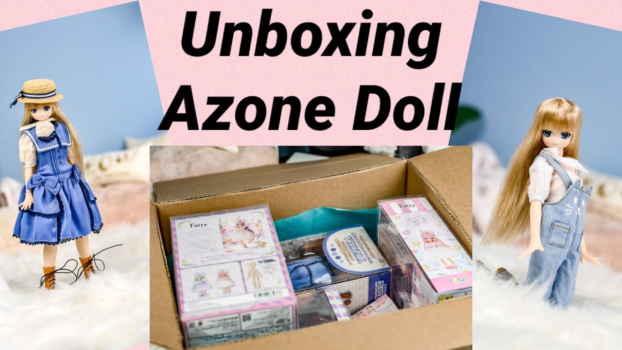 Unboxing Azone doll Pure Neemo 1/6 scale