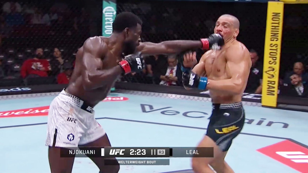 Chidi Njokuani vs Carlos Leal UFC Houston Full Fight Recap