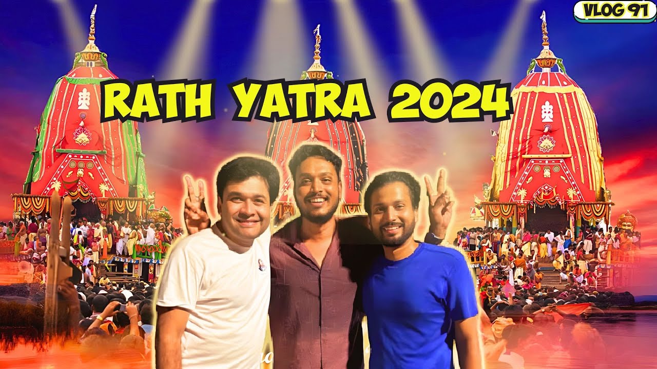 A Spiritual Journey ! Ratha Yatra 2024 at Puri  | ଜୟ ଜଗନ୍ନାଥ 🙏🏻