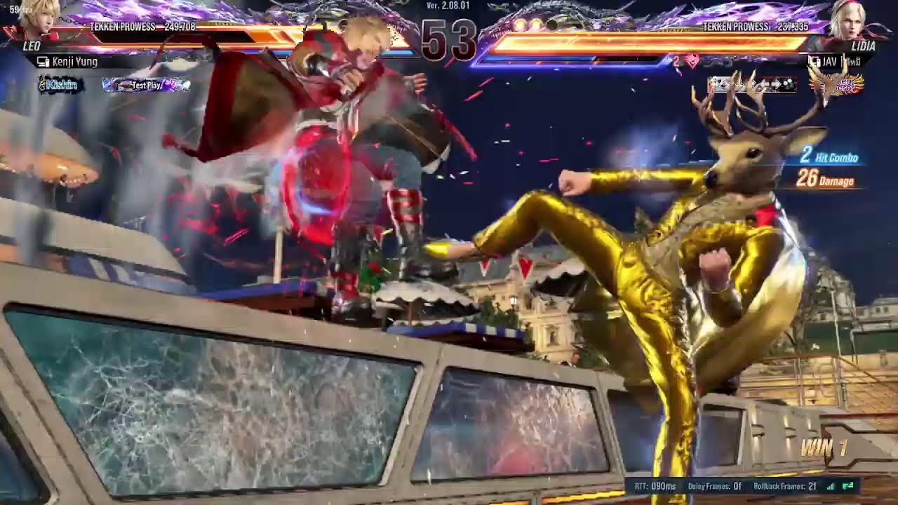 9 jan 2026  Tekken 8 S2.08.01 chill