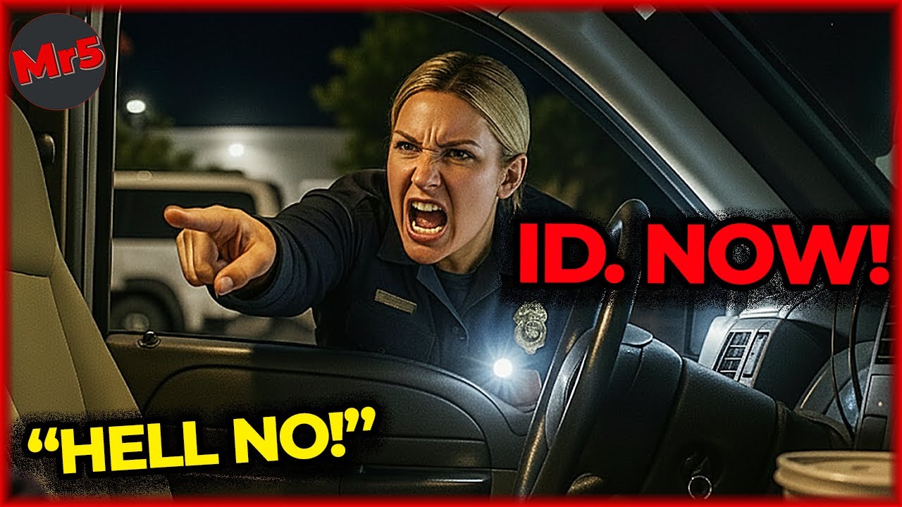 Female Cop Loses It After ID Refusal – The Shocking Ending!