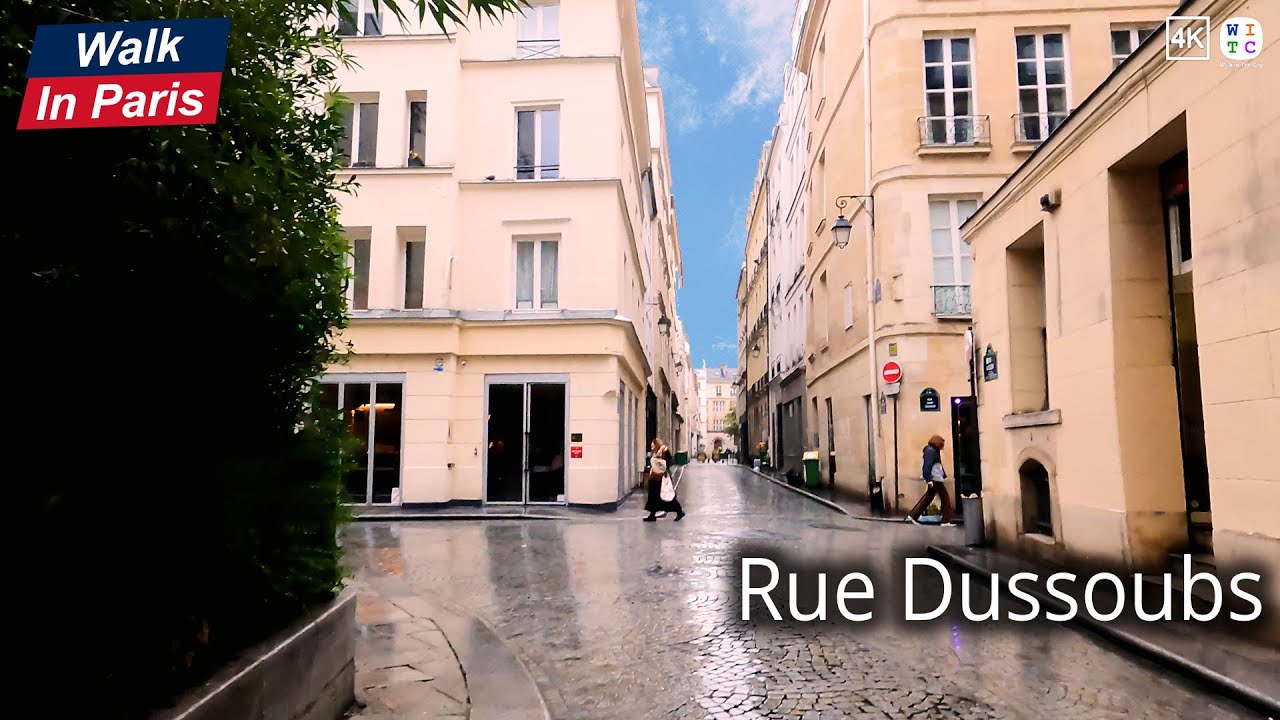 Rue Dussoubs (4K) | Paris Walking Tour