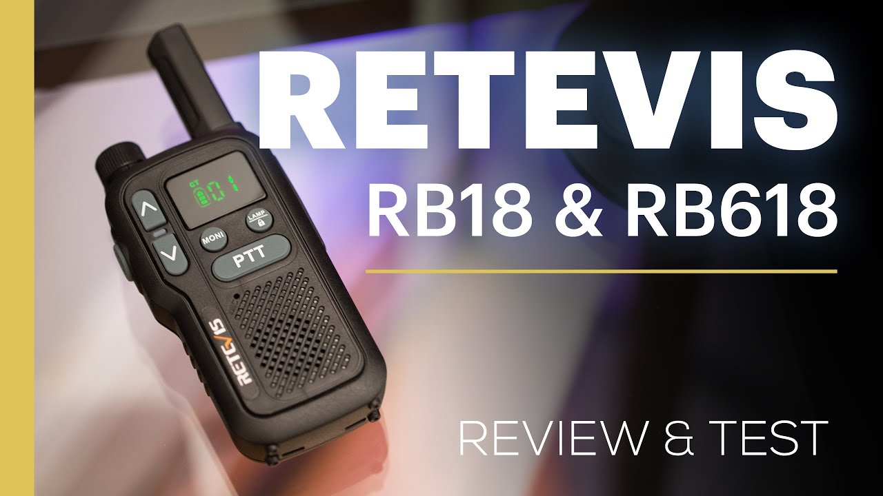 Retevis RB18 & RB618 - Review and Test