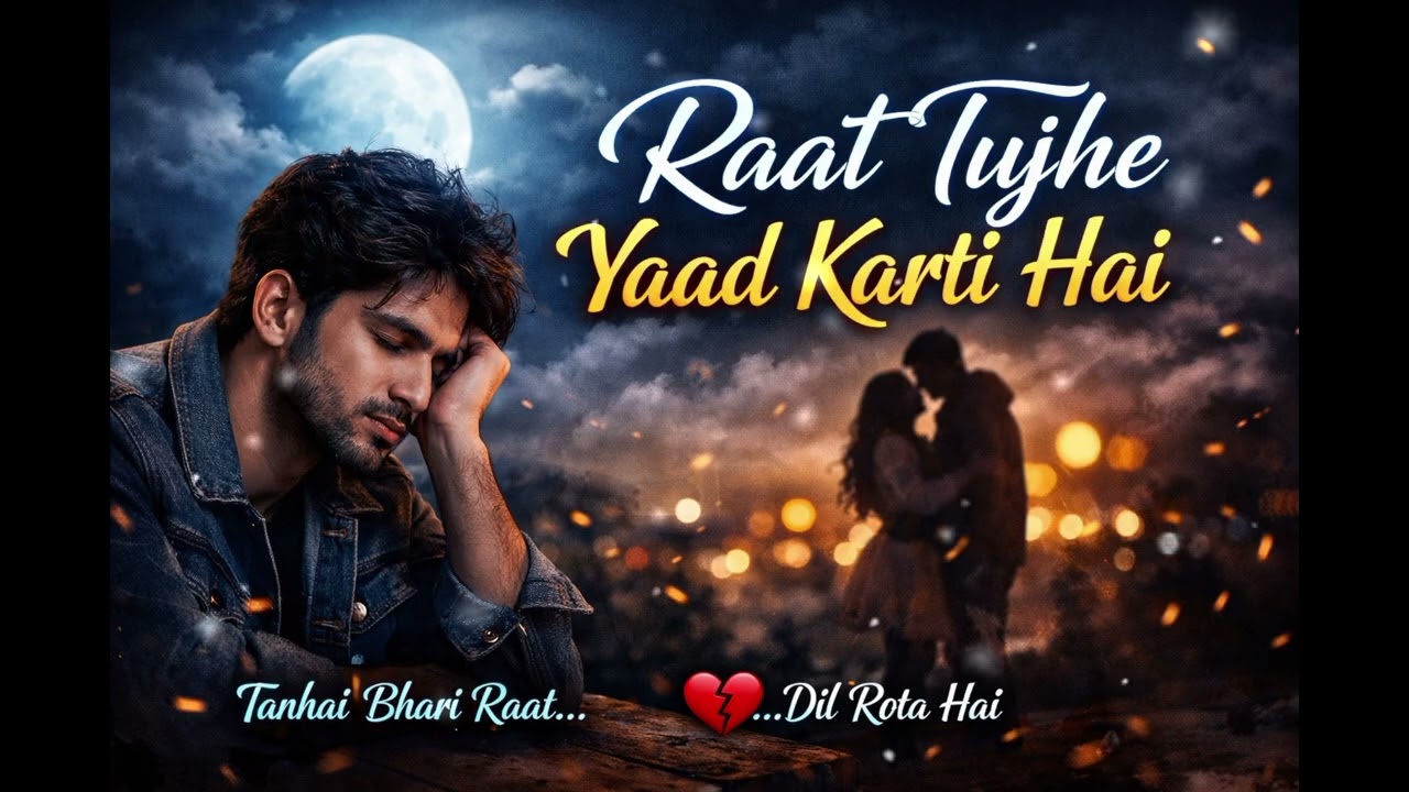 Raat Tujhe Yaad Karti Hai 💔 | Sad Romantic Male Song | Heart Touching Love Song 2026