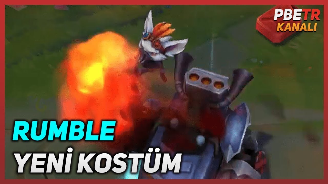 Yeni Kost&uuml;m: &Ccedil;&ouml;l Baronu Rumble | PBE &Ouml;nizlemesi