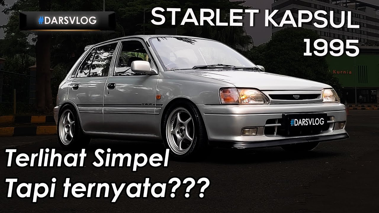ЭЛЕГАНТНАЯ МОДИФИКАЦИЯ EUDM - Toyota Starlet Kapsul 1995 ‼️ 