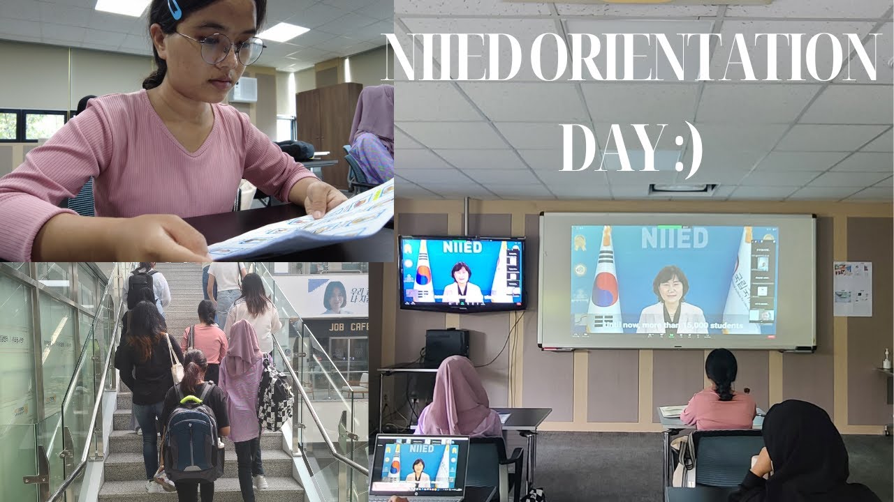 [Life in SK] GKS-G Korean Language Class + University Tour + NIIED Orientation | GKS 2023 Scholar