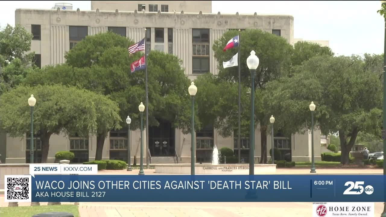 City of Waco to sign letter of support for lawsuit against HB 2127, or 'Deathstar Bill'