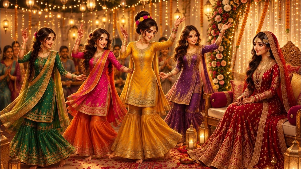 POV: Meri Cousin Ki Shaadi ❤️ | Mehndi Se Rukhsati Tak Ek Khoobsurat Safar | AI Wedding Story