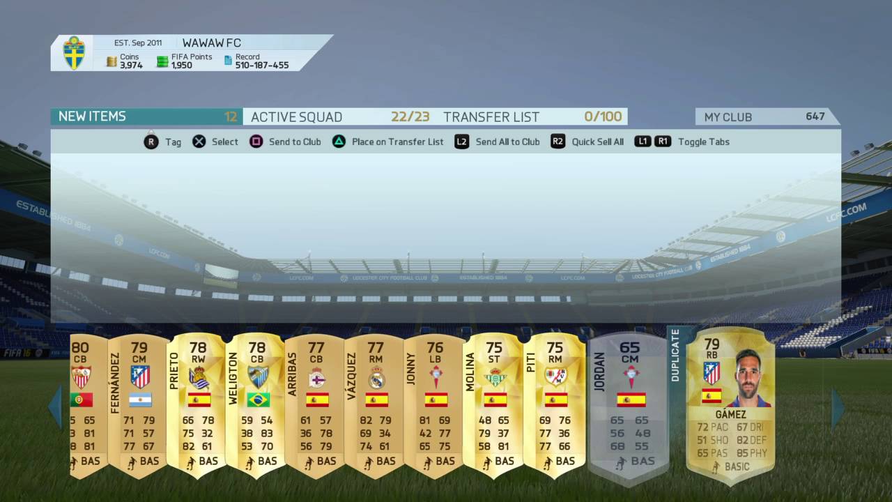 FIFA 16 TOTS GRIEZMANN IN A PACK