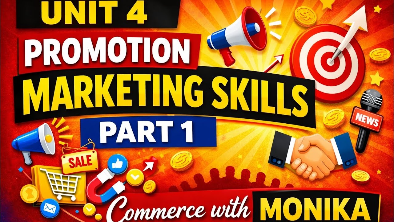 Unit 4#Promotion#Marketing Skills#meaning of communication,types, meaning of promotion & it's types 