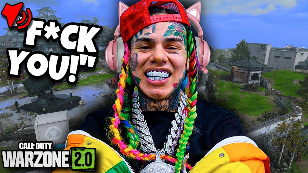 6ix9ine троллит Warzone 2!