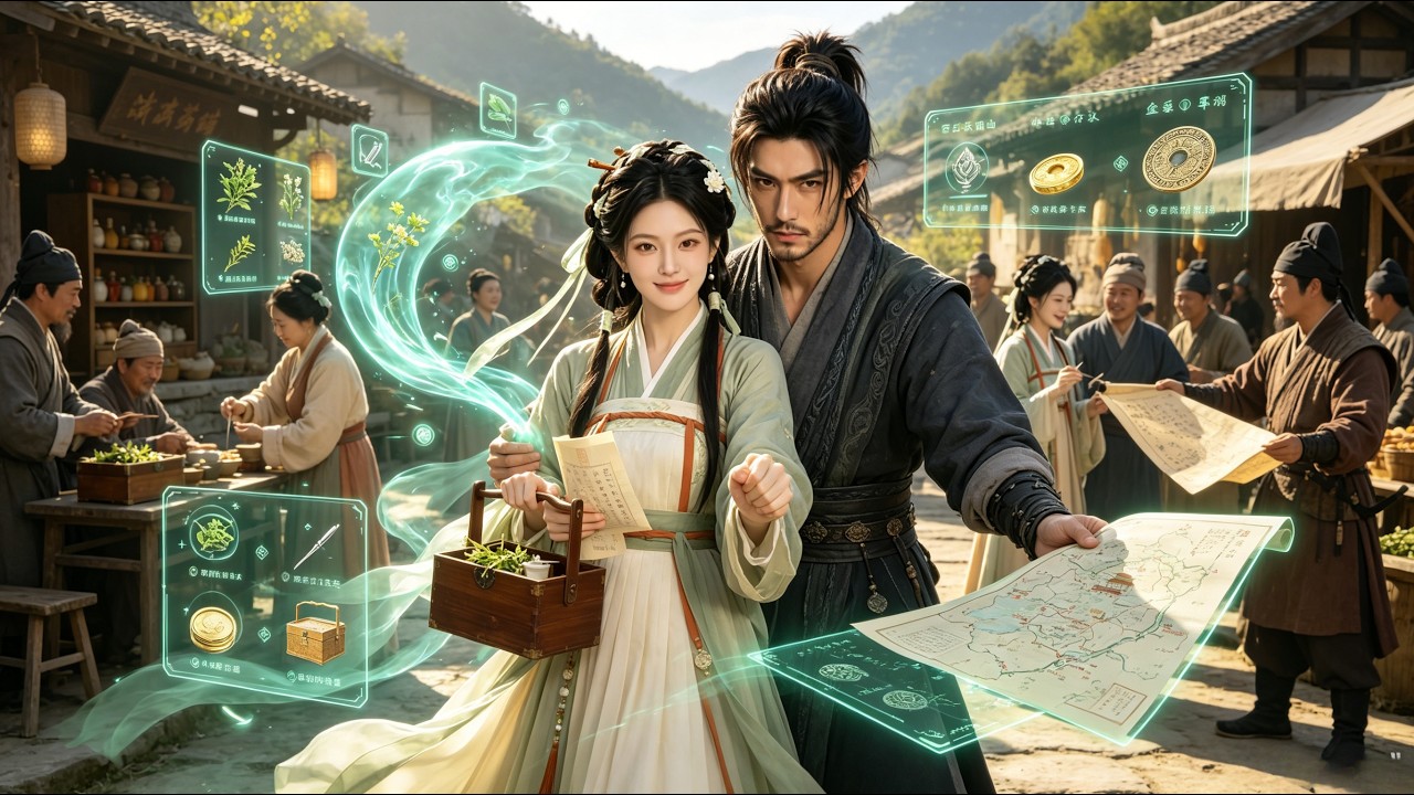 [FULL] Own Magic Spring And Medical Skills, I Head To Capital With My Hidden Prince#minidramas