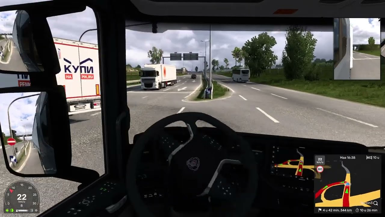 dag 3 van euro truck simulator 2