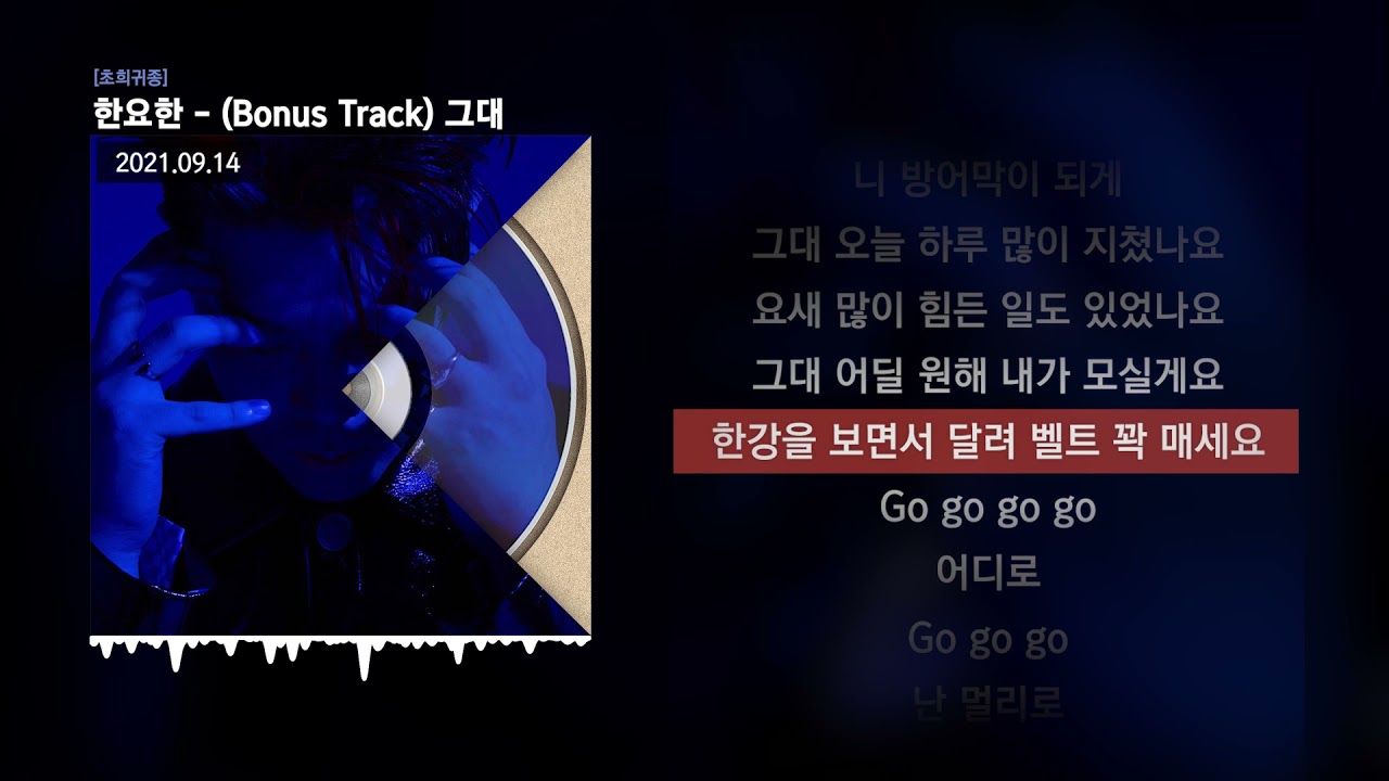 한요한 - (Bonus Track) 그대 [초희귀종]ㅣLyrics/가사