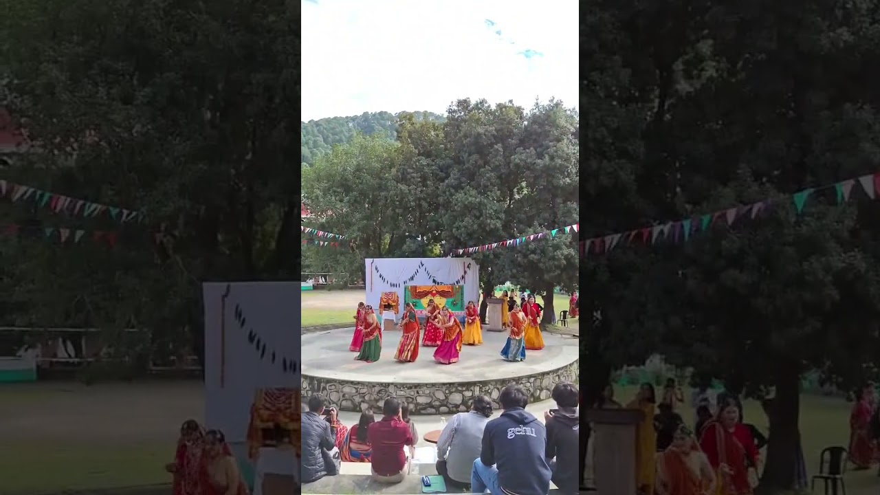 Folk Dance  Uttrakhand #folk #folksong #uttarakhand #graphicerahilluniversity #kumaunisong #kumauni