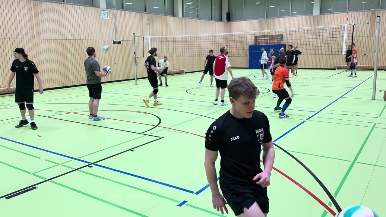 Potsdamer VC Herren 2 und 3 Einschlagen Volleyball Stadtliga 16.12.2025