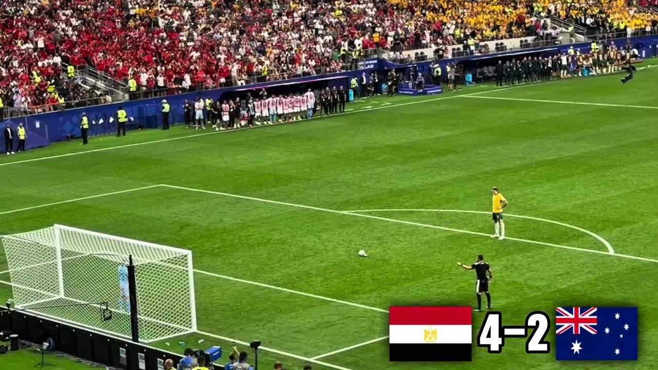 Egypt Vs Australia Penalty Shootout 4-2 | Egypt Vs Australia Highlights 