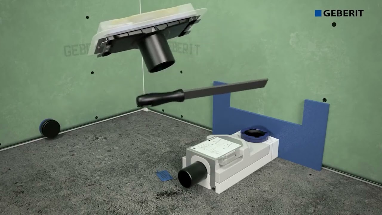 Quick and easy installation of Geberit CleanLine 60 Shower Channel