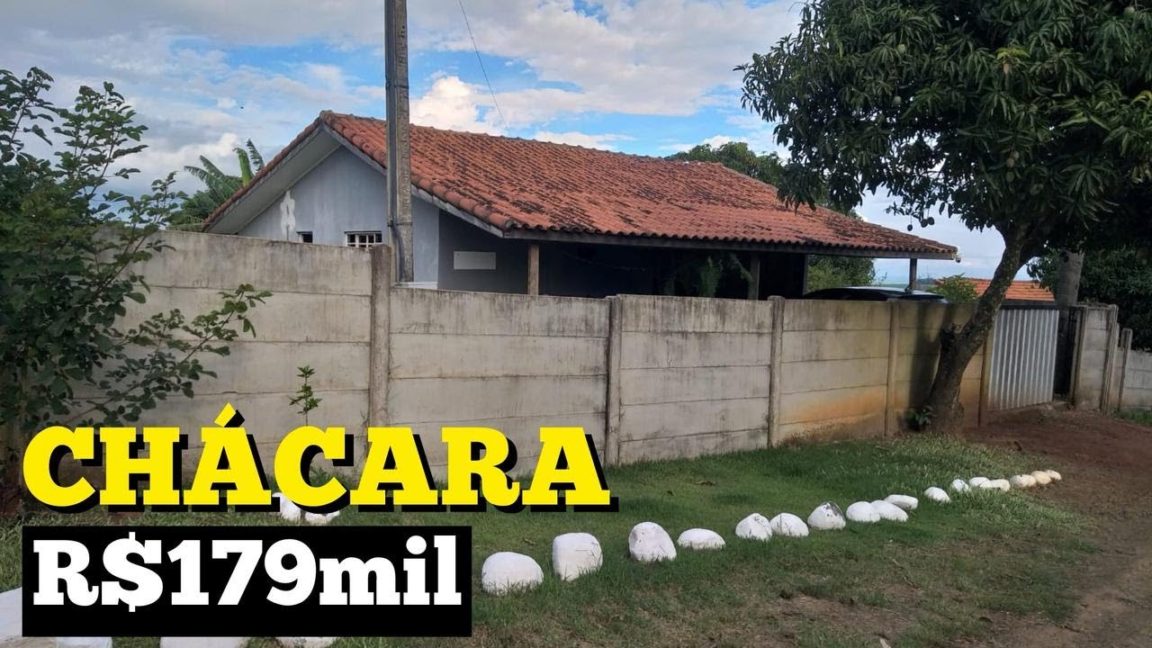 CHÁCARA ***(VENDIDA)***COMPLETA CASA BOA POMAR HORTA R$179mil