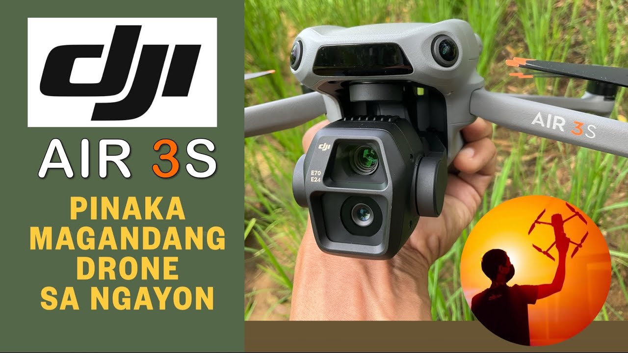 DJI Air 3S Best Drone sa Ngayon&hellip; tagalog review