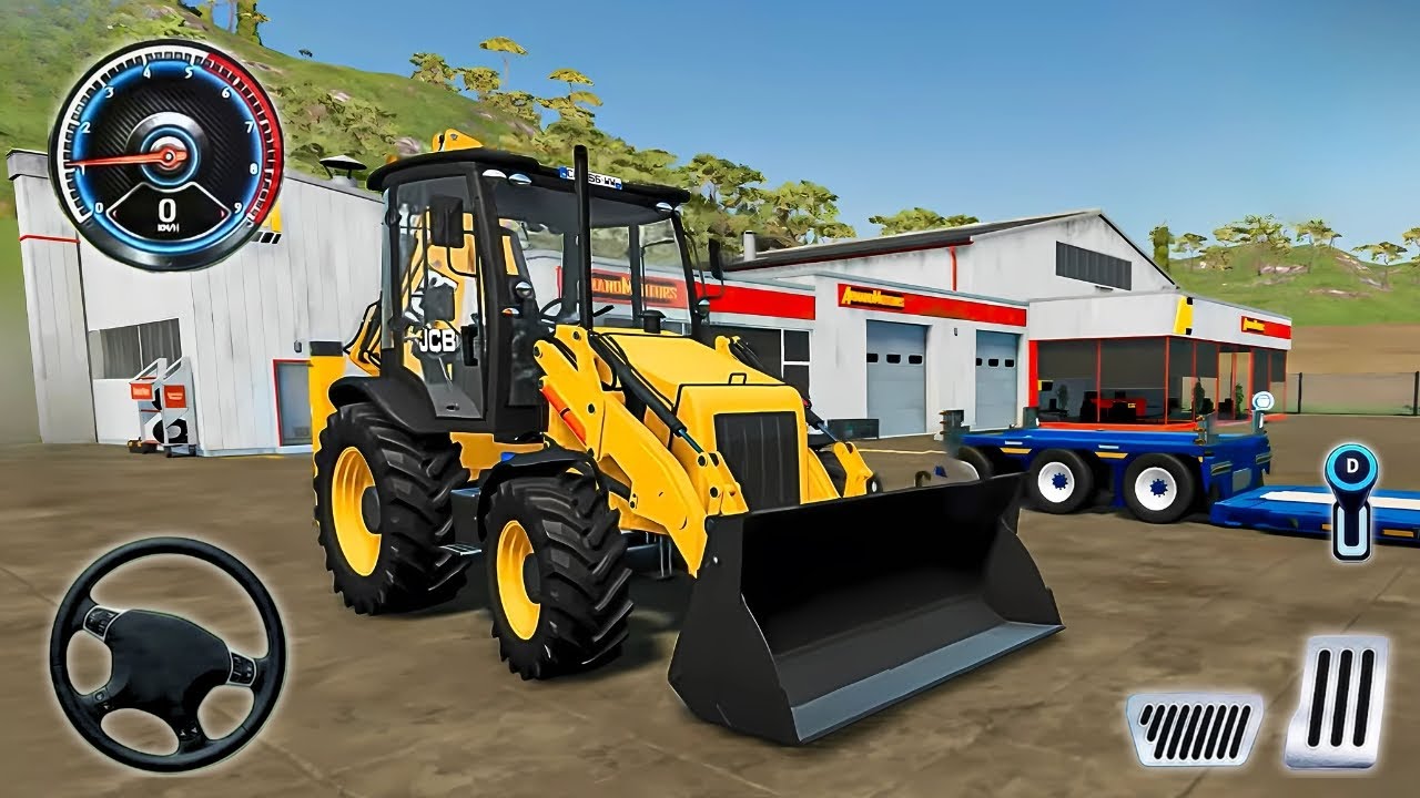 Real City Construction Simulator 3D - City Road Builder Excavator Trucks - Android Gameplay