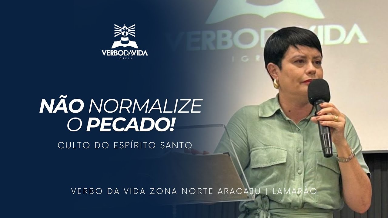 NÃO NORMALIZE  O PECADO!  | MIN CÁSSIA ANDRADE | CULTO DO ESPÍRITO SANTO | 03/02/2026