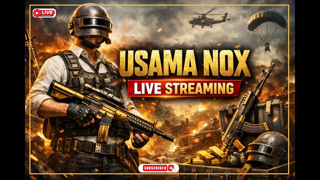 Hello GUYZZZ | RANK PUSH TO CONQUEROR | USAMA NOX LIVE | PUBG MOBILE