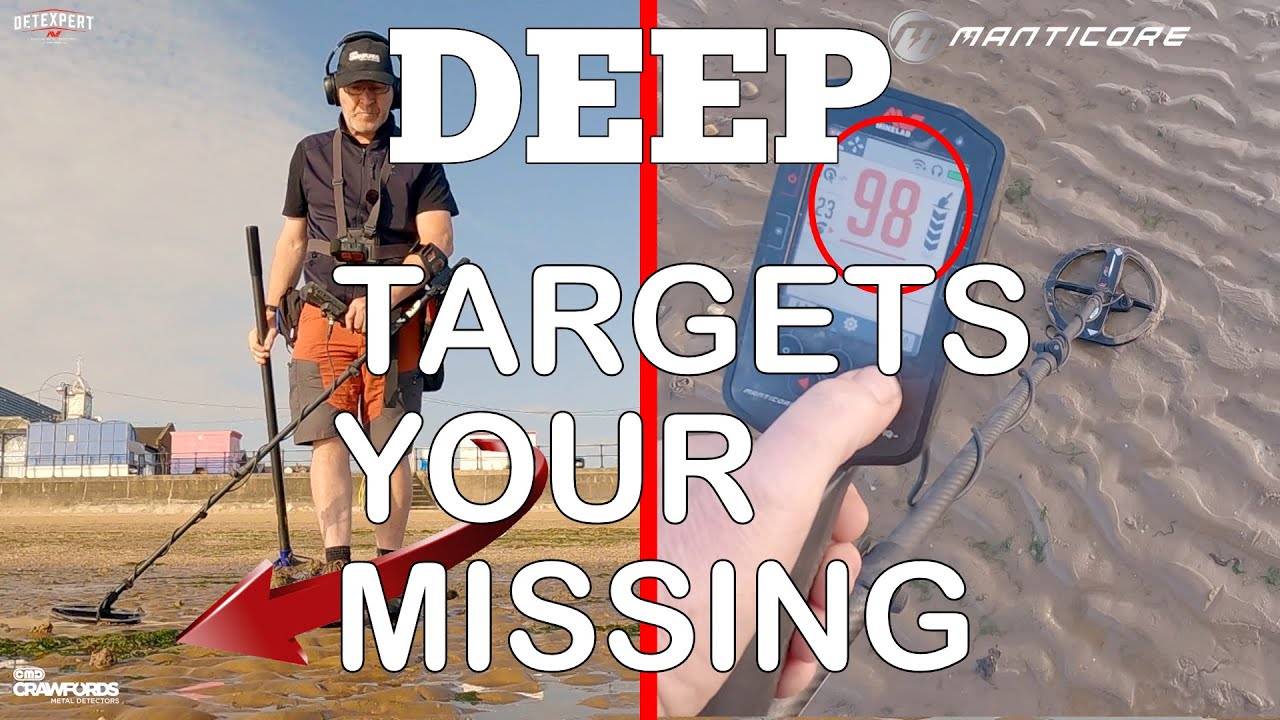 Beach metal detecting. Minelab manticore m9 coil