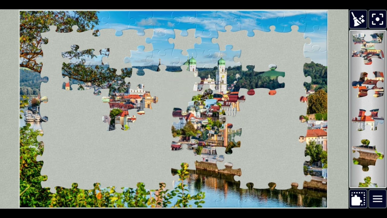 Baroque Beauty on the Danube🎉🥰💞jigsawpuzzle🧩🧩//#viralvideo #gaming @jigsawpuzzle667 