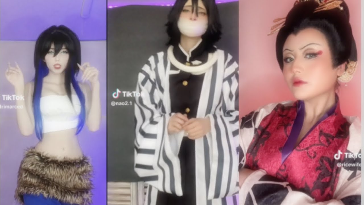 demon slayer”kimetsu no yaiba” tik tok cosplay compilation✰