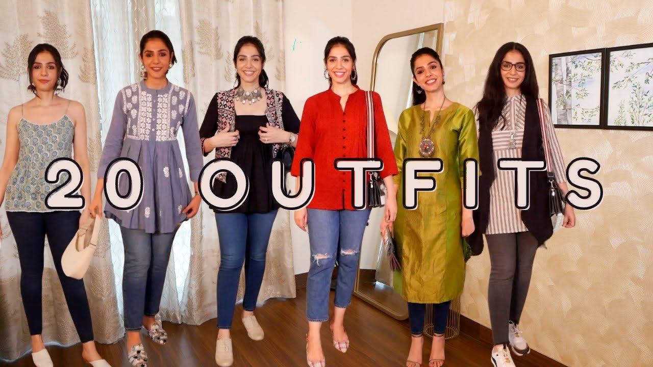 20 Kurti with Jeans looks for every bodytype!!