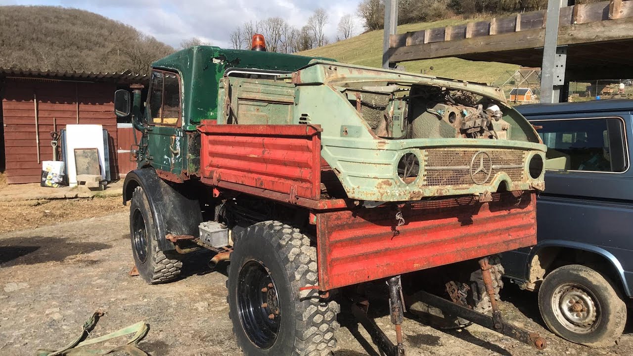 Another Unimog 406 joins the fleet! 😁