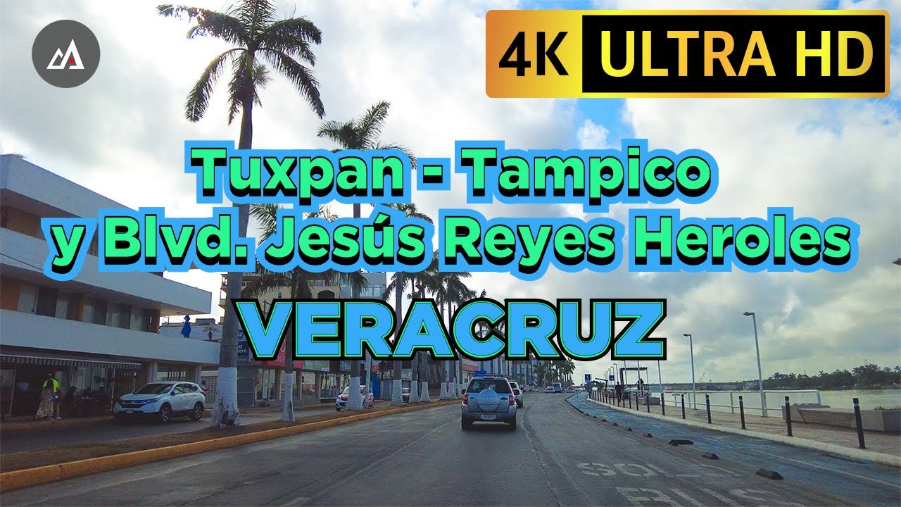 🇲🇽 Descubriendo Tuxpan Veracruz, Carr. Tuxpan-Tampico hasta el Malecón #4k