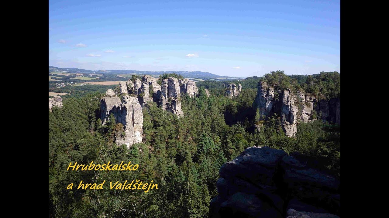 Hruboskalsko a hrad Valdštejn