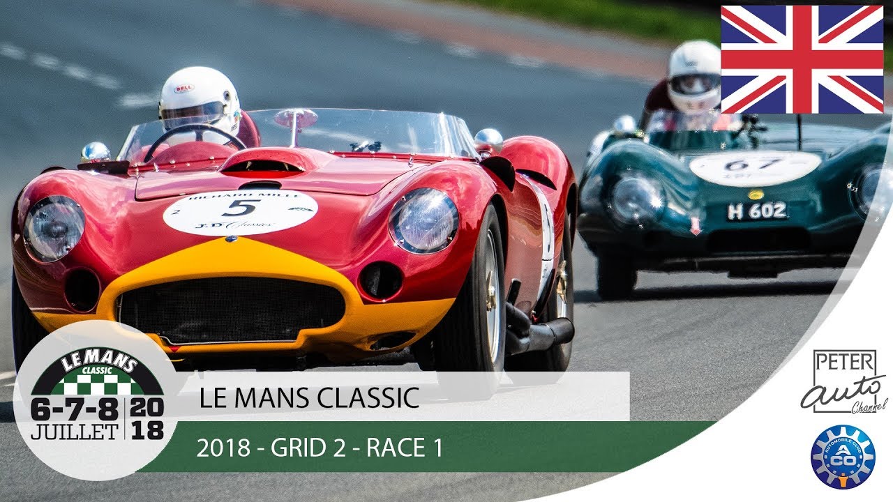 2018 Le Mans Classic - Grid 2 - Race 1
