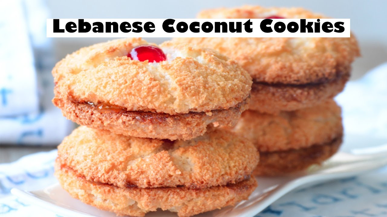 Lebanese Coconut Cookies