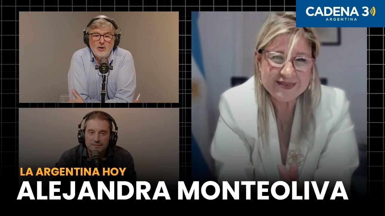 “UN CELULAR EN MANOS DE UN PRESO ES UN ARMA” |Alejandra Monteoliva en exclusiva | Cadena 3 Argentina