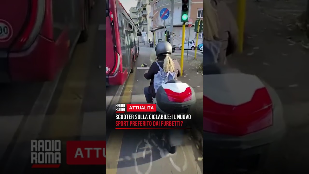 Scooter in ciclabile: l'ibrido che non ti aspetti o il "furbetto" di turno? 🛵🚴‍♂️