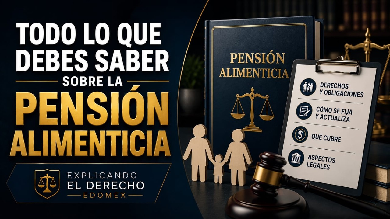 Pensión Alimenticia en el Estado de México. Parte 1.
