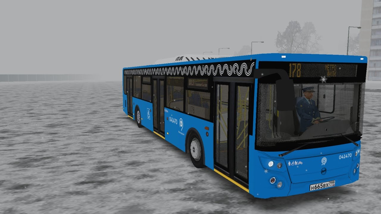 Автобус № 178 в ОМСИ 2