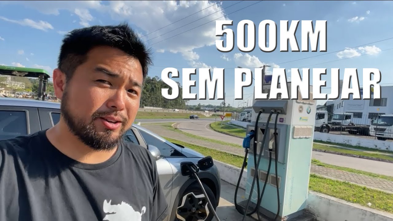 Subindo a serra com o BYD Dolphin! Como é viajar 500km sem planejar até Campos do Jordão!!!