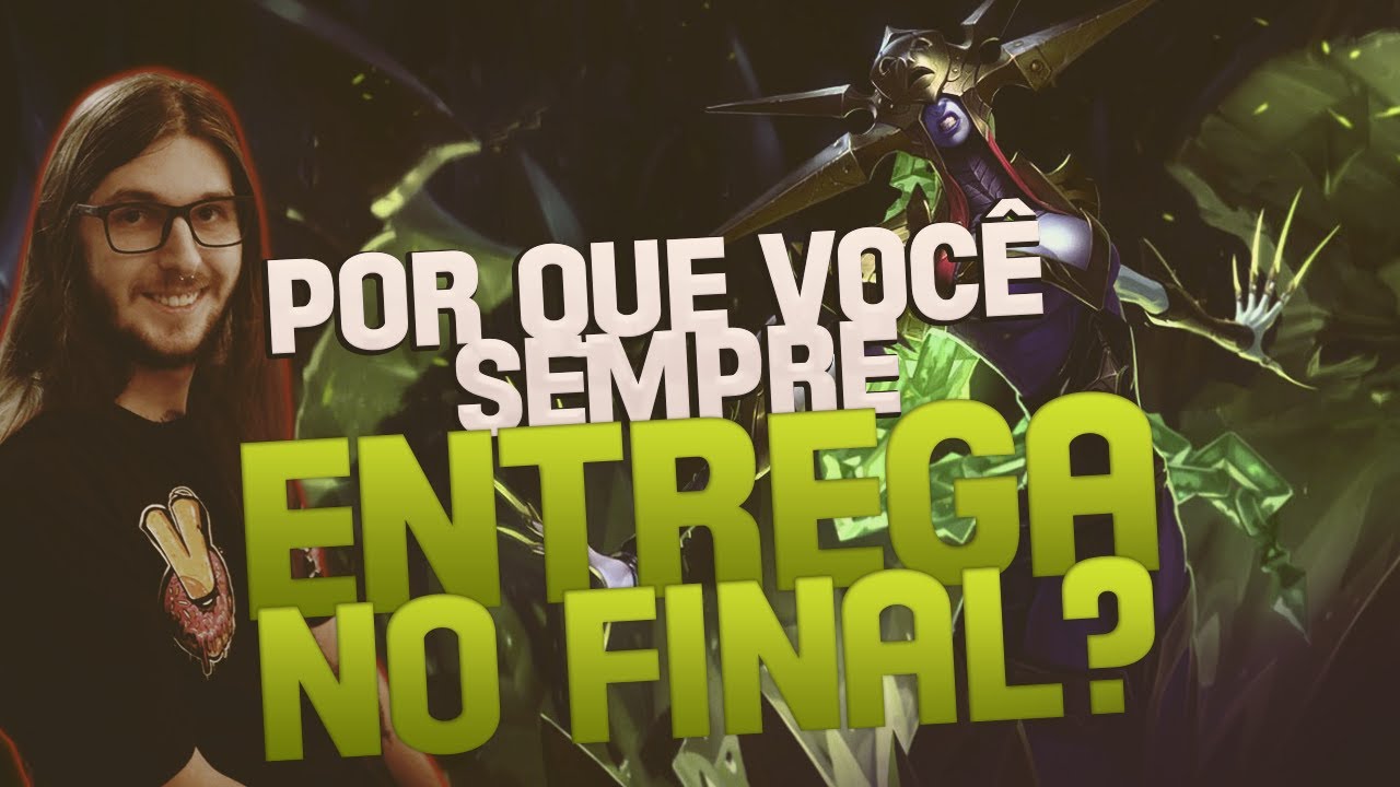 POR QUE JOGADORES DE LOL SÃO ASSIM? Autosabotagem no LATE GAME!