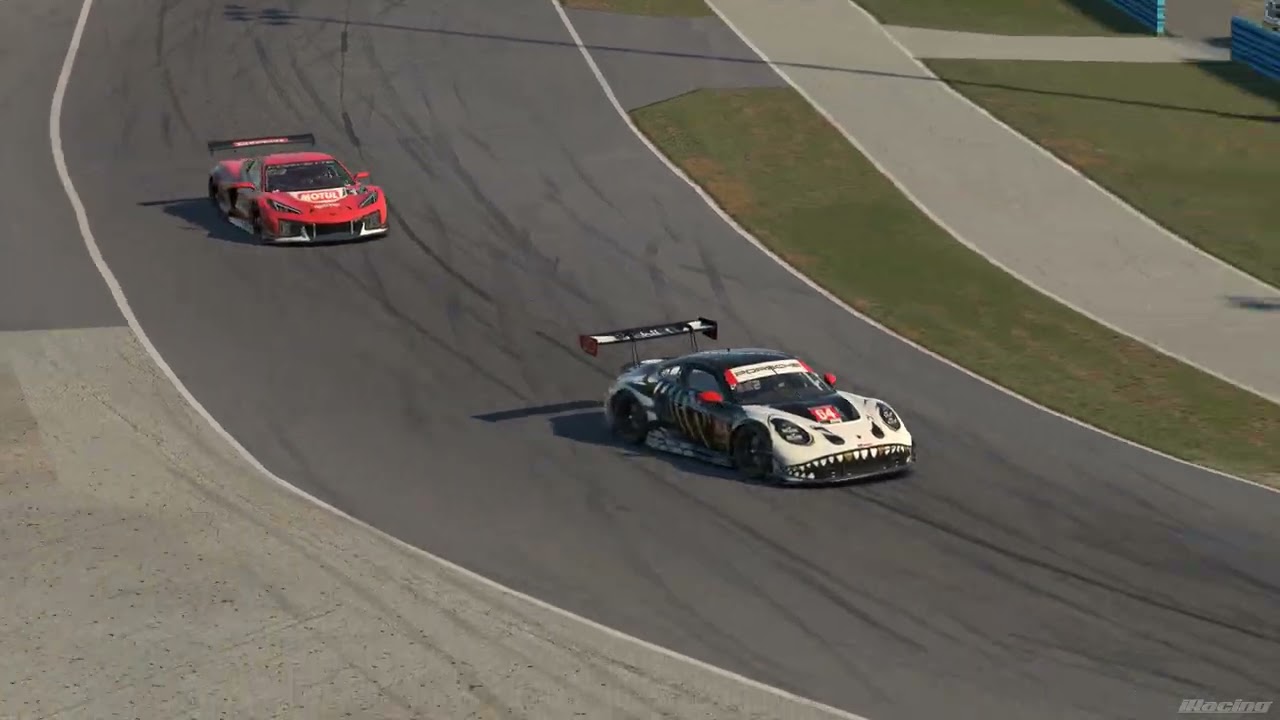 Porsche 911 GT3 R (992) em Daytona International Speedway | iRacing Logitech G29 Lap | 1.45.326