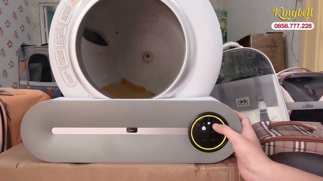 Máy dọn phân mèo tự động TiPro