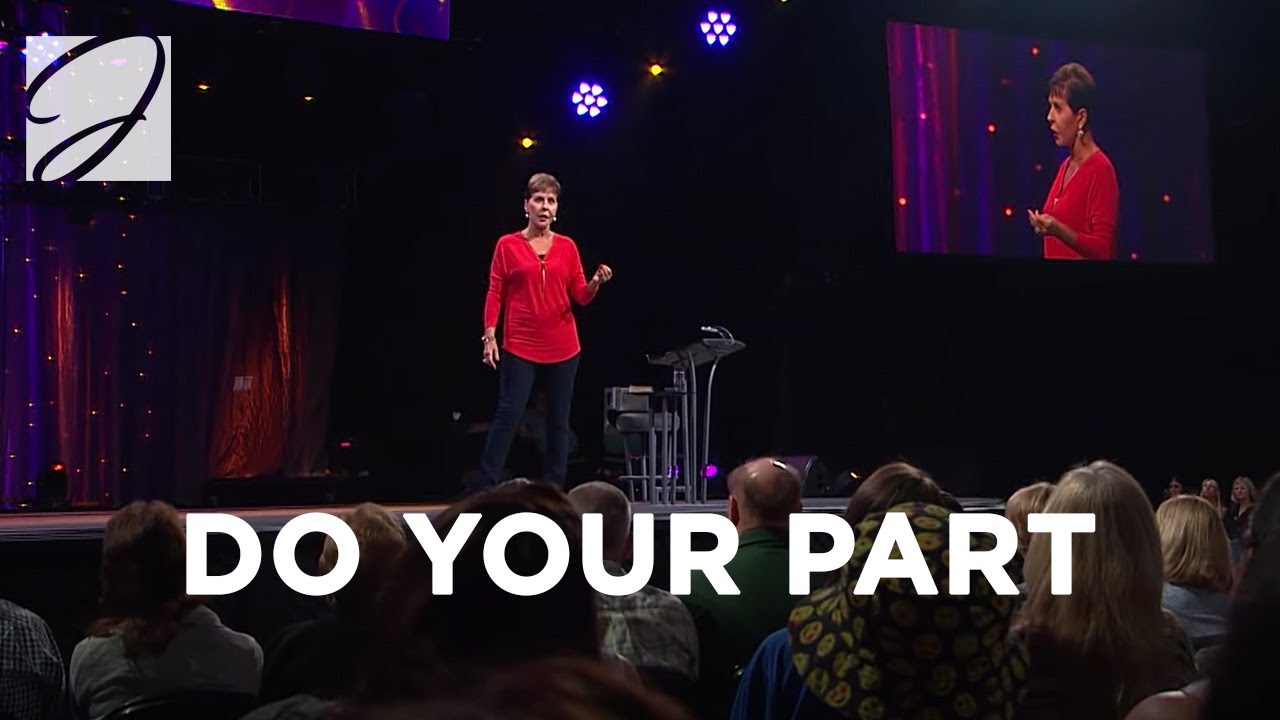 Do Your Part | Joyce Meyer