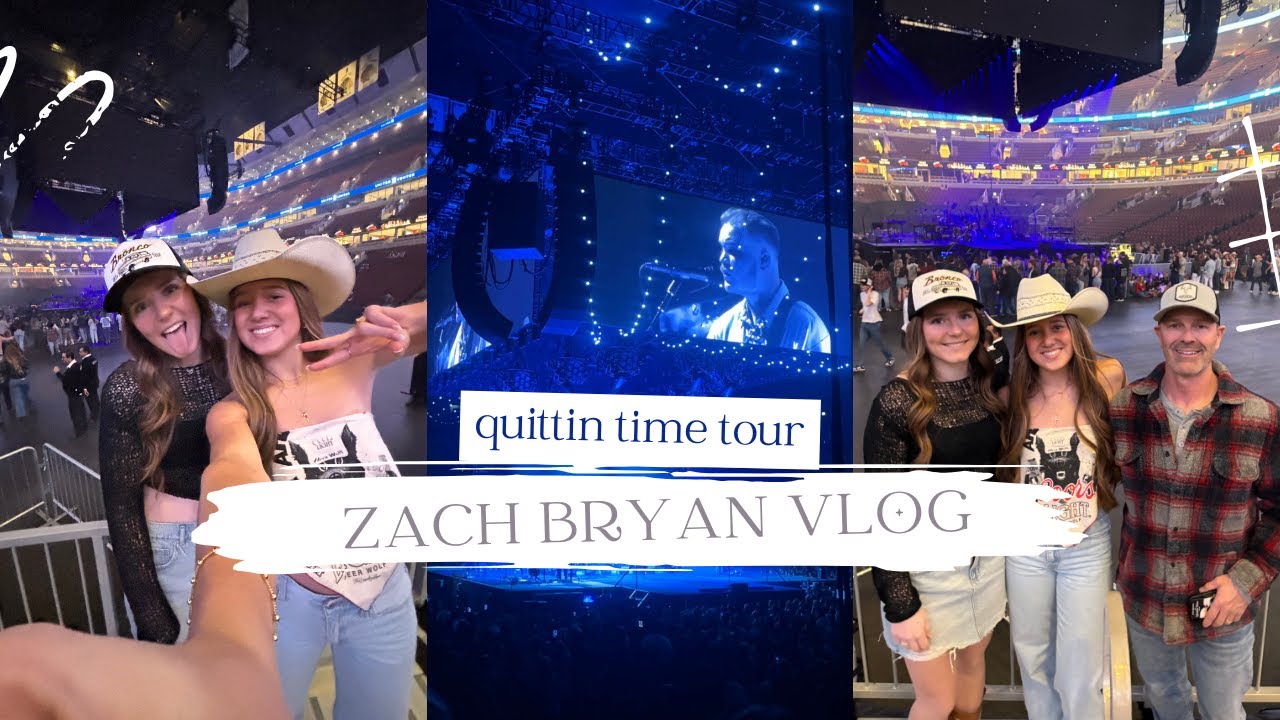 zach bryan concert vlog!! | best day of our lives