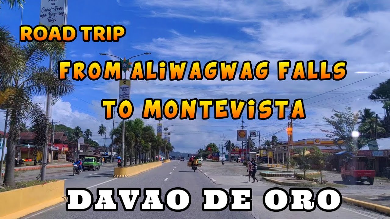 ROAD TRIP FROM ALIWAGWAG FALLS TO MONTEVISTA DAVAO DE ORO
