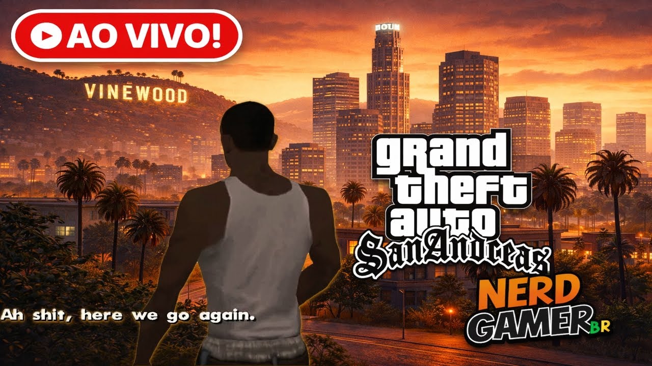 🔴 Classicão GTA SAN ANDREAS AO VIVO #2 | e bora ver os detalhes de Resident Evil Requiem